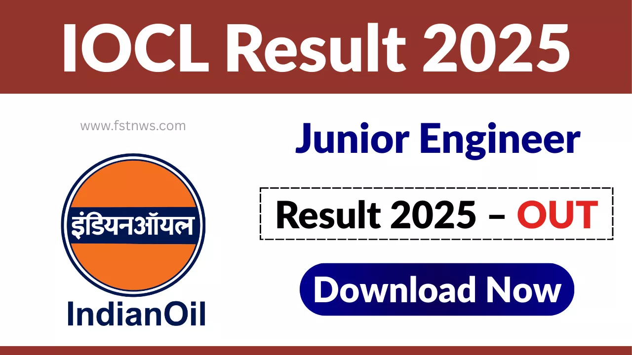 IOCL JE Result 2025