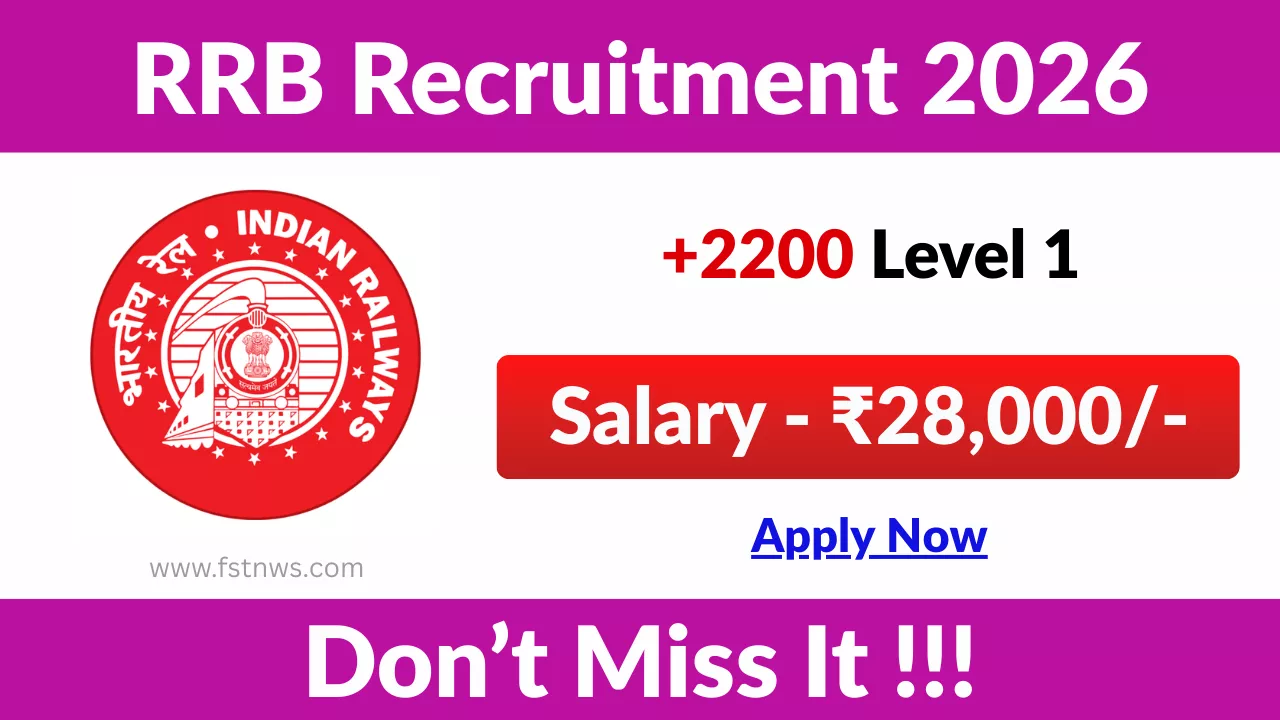 RRB Level 1 Recruitment 2026