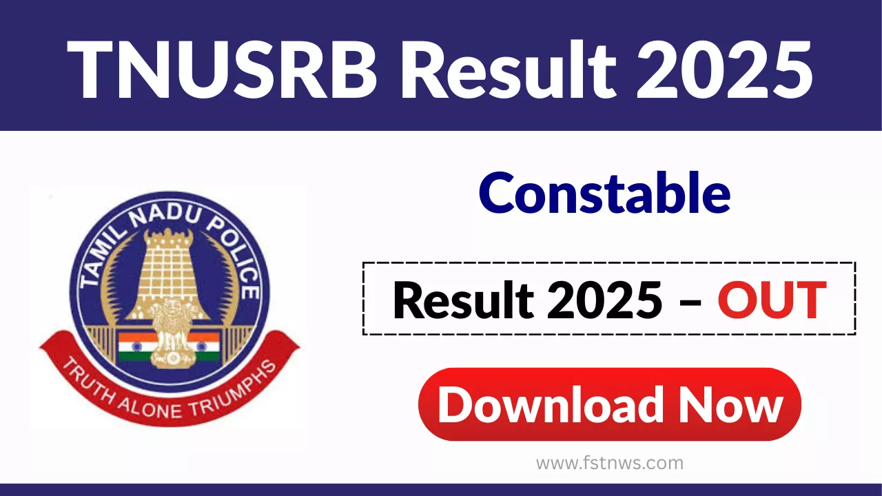 TNUSRB Constable Result