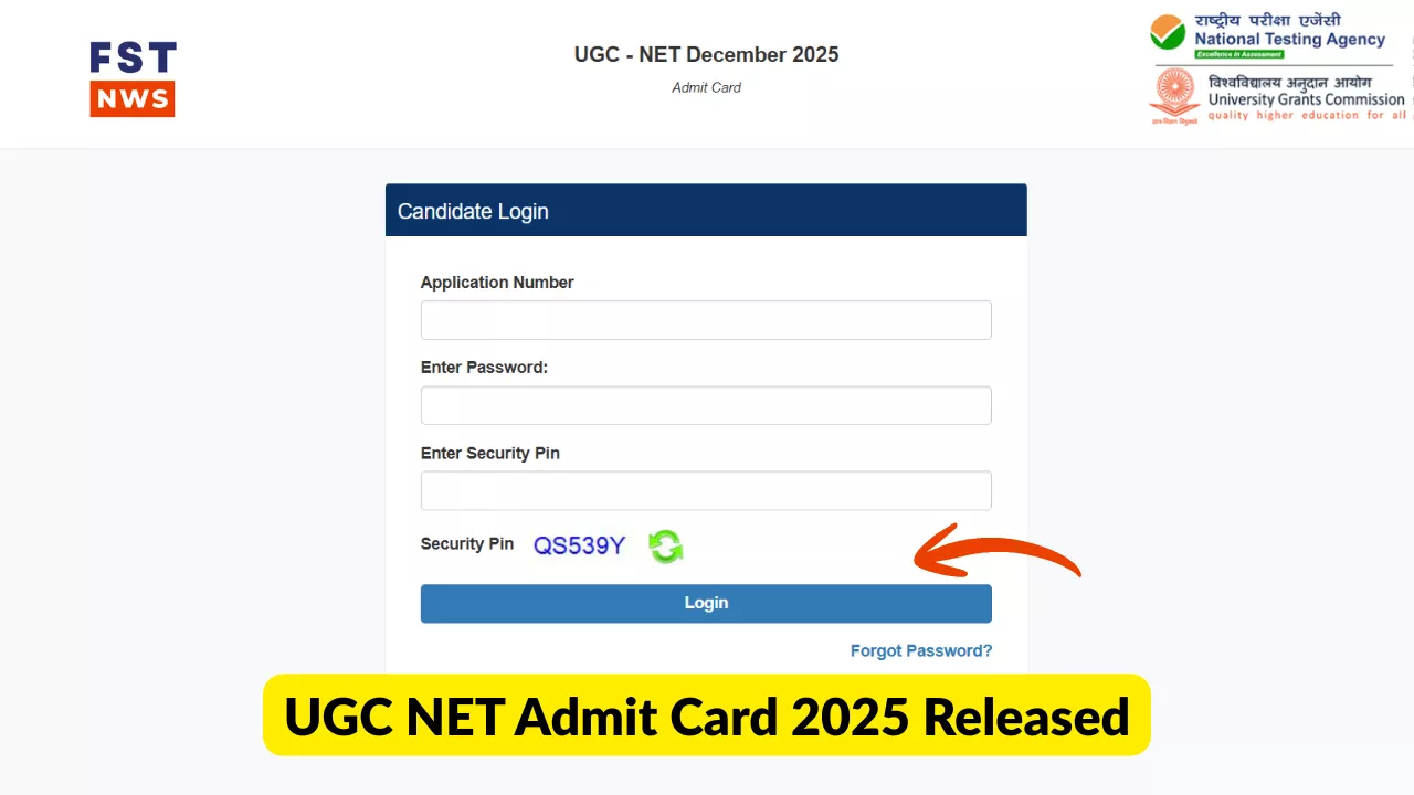 UGC NET Admit Card