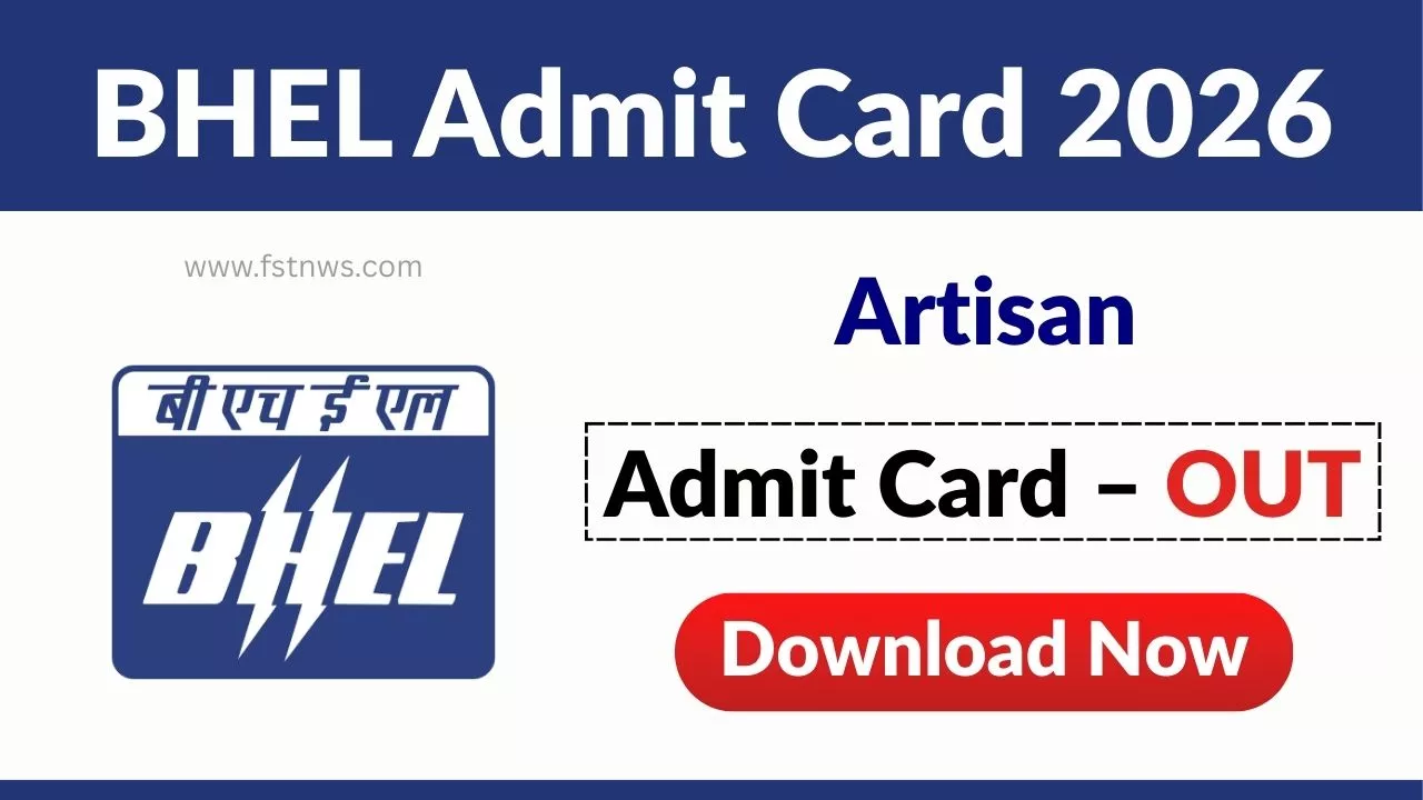 BHEL Artisan Admit Card