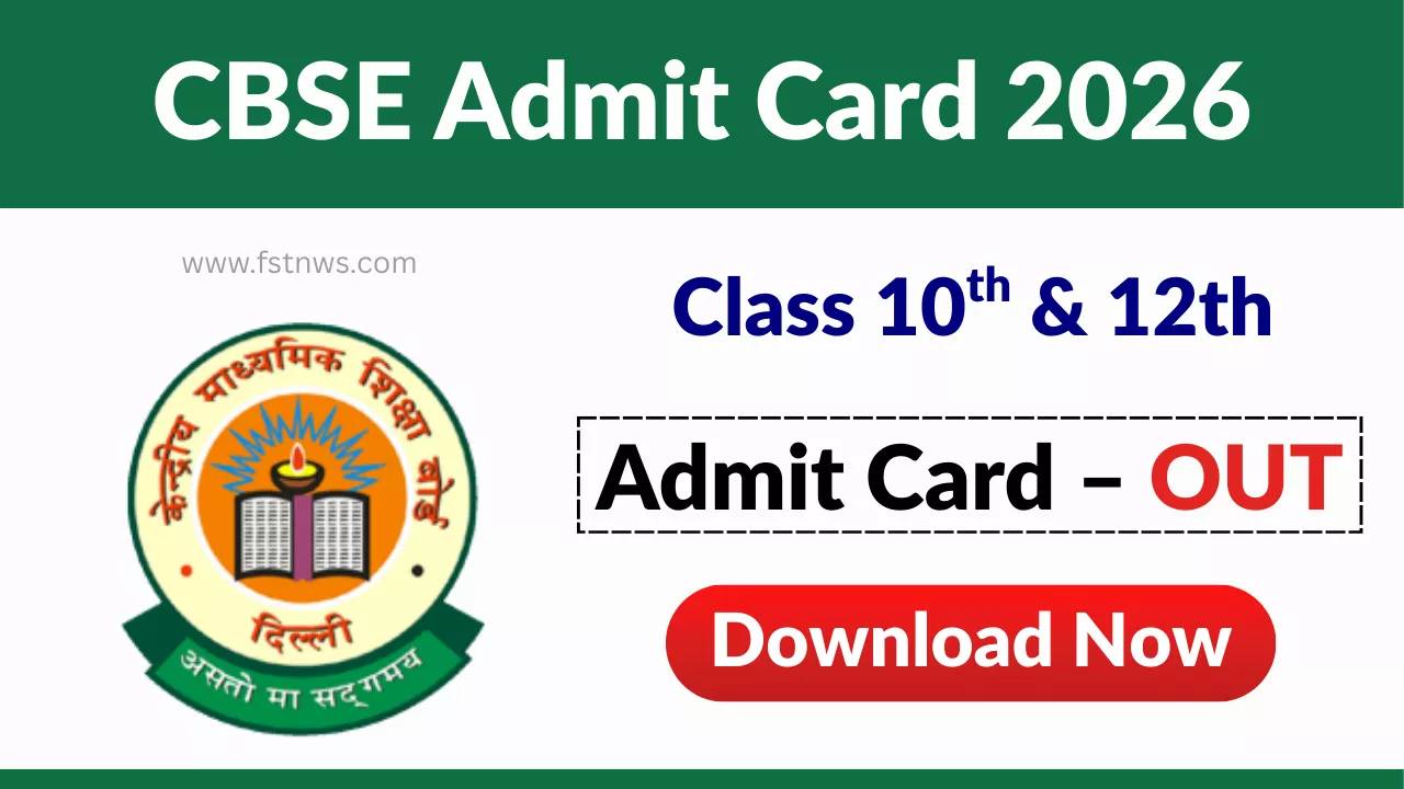 CBSE Admit Card 2026