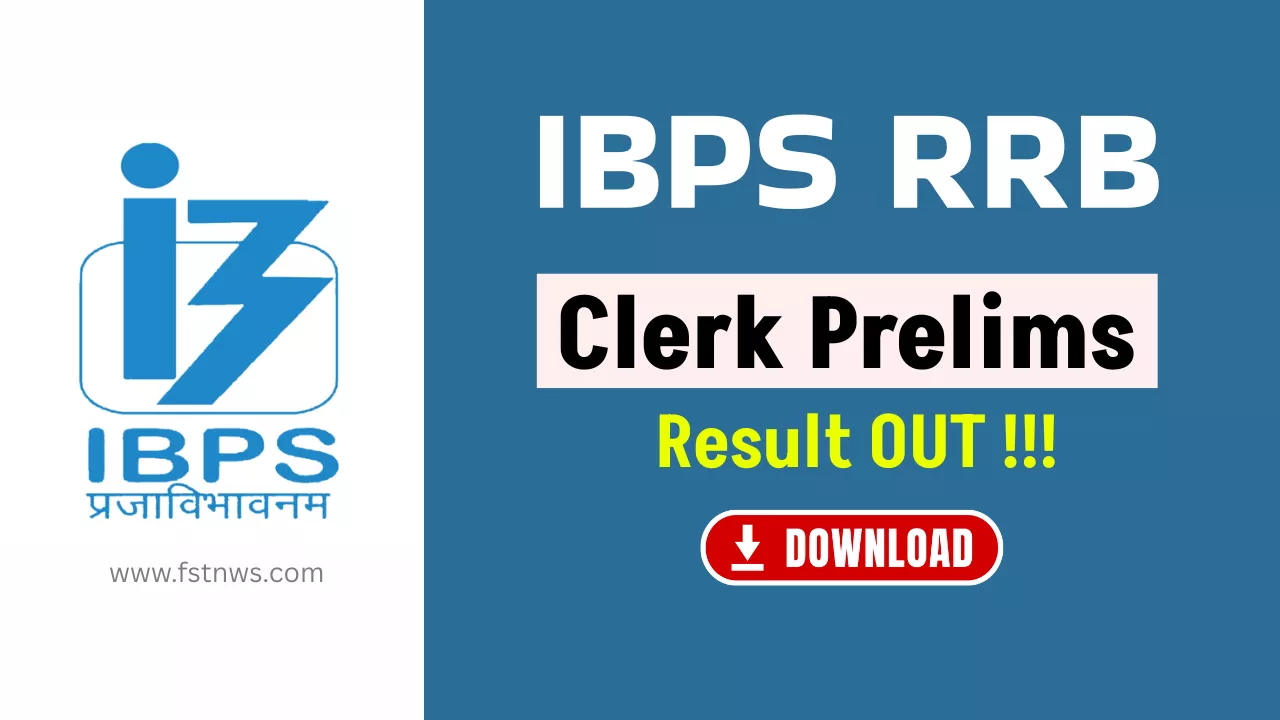 IBPS RRB Clerk Prelims Result 2025