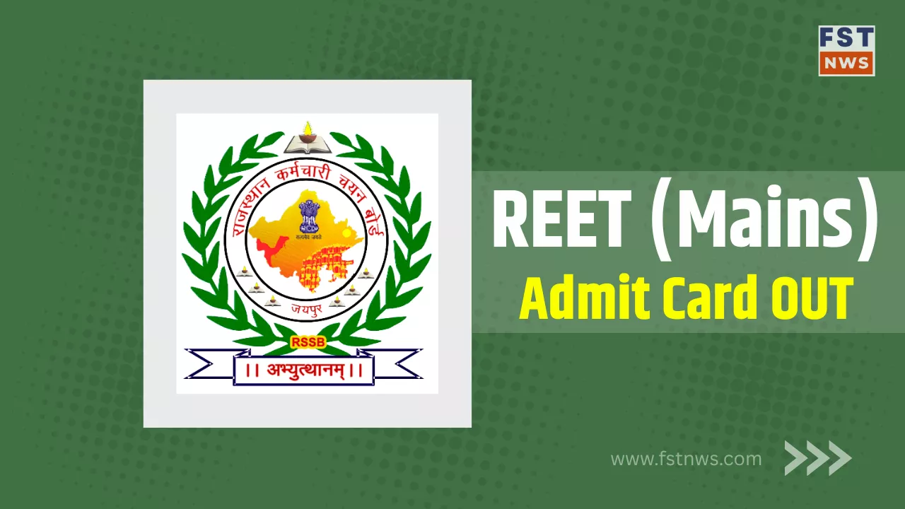 REET Mains Admit Card 2026