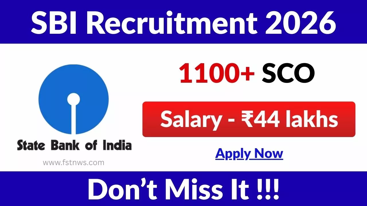 SBI SO Recruitment