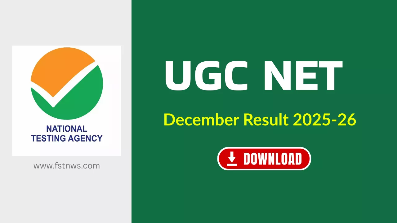 UGC NET December 2025 Result