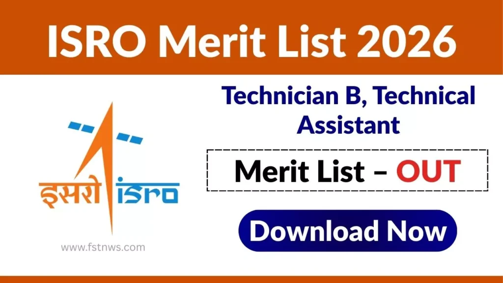 ISRO LPSC Merit List 2026